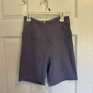 Yogalicious Gray Bike Shorts
